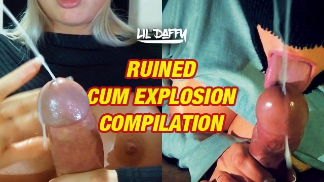 RUINED CUM EXPLOSION COMPILATION! Lil Daffy Brazilian Porn